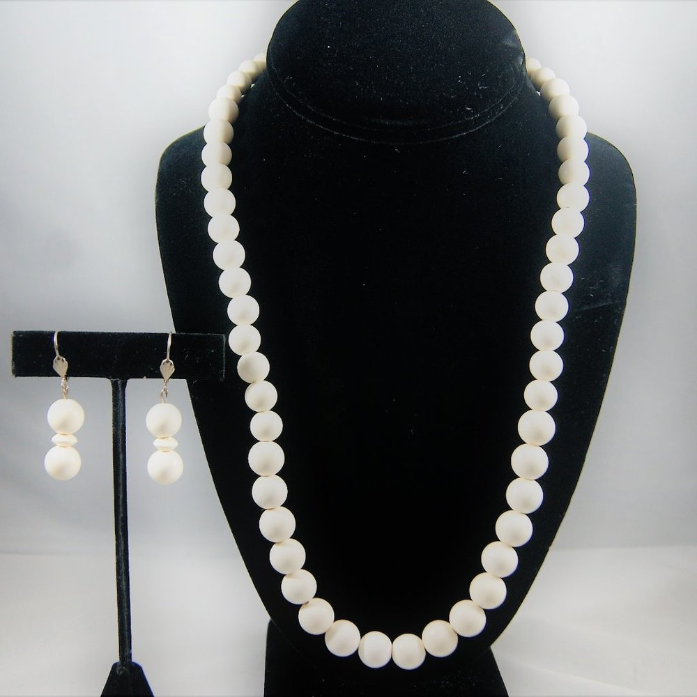 3 Piece Meerschaum Set | White - Handmade